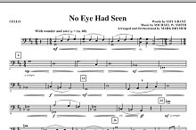 No Eye Had Seen - Cello 