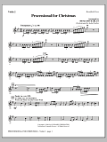 Processional For Christmas - Violin 2