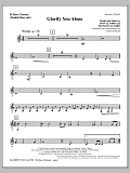 Glorify You Alone - Bass Clarinet (sub. dbl bass)