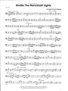 Kindle The Hanukkah Lights - Cello 