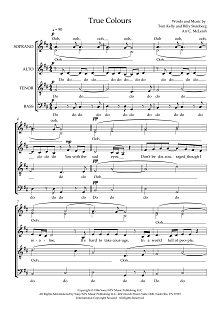 True Colours (arr. Craig McLeish) 