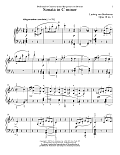 Piano Sonata No. 5 In C Minor, Op. 10, No. 1