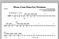 Please Come Home for Christmas (arr. Mark Brymer) - Drums