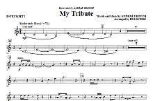 My Tribute - Bb Trumpet 2 