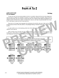 From A To Z - Guitar Chord Chart