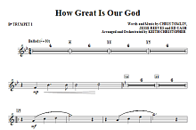 How Great Is Our God - Bb Trumpet 1 