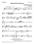 Spirit of the Living God - Bb Clarinet