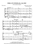 Fire of Eternal Glory (Novorossiyek Chimes) - Percussion Score