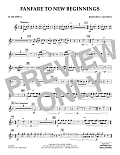 Fanfare for New Beginnings - Bb Trumpet 1