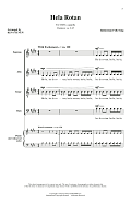 Hela Rotan (arr. Ken Steven)