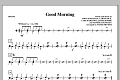 Good Morning - Drums