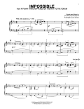 Impossible (from A Funny Thing Happened On The Way To The Forum) (arr. Lee Evans)