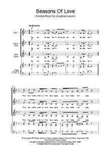Seasons Of Love (from Rent) 