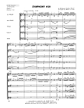 Symphony #29 (1st Movement) (arr. Robert S. Frost) - Full Score