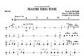 Maybe This Time - Drums