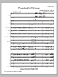 Processional For Christmas - Full Score