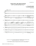 Arisen Now, the Christ of God (with "Crown Him with Many Crowns") - Full Score