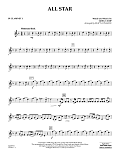 All Star (arr. Matt Conaway) - Bb Clarinet 1