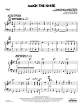 Mack The Knife (arr. Rick Stitzel) - Piano