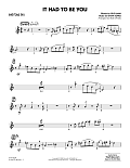 It Had to Be You (arr. Rick Stitzel) - Baritone Sax