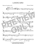 Landscapes - Eb Baritone Saxophone