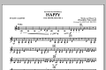 Happy (from Despicable Me 2) (arr. Michael Brown) - Bb Bass Clarinet