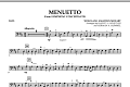 Menuetto (from Symphony Concertante) - Bass