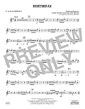 Birthday - Eb Alto Saxophone 2