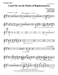 Lead Me on the Paths of Righteousness - Bb Trumpet 2,3