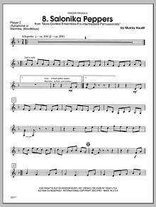 More Contest Ensembles For Intermediate Percussionists - Percussion 5 & 6 