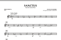 Sanctus (from German Mass) - Percussion 2