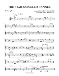 The Star-Spangled Banner (arr. Eric Whitacre) - Eb Alto Saxophone 2