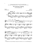The First Day of Spring