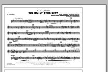 We Built This City - Eb Alto Sax 