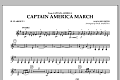 Captain America March - Bb Clarinet 3