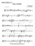 Days of Elijah (arr. Richard Kingsmore) - Bb Tenor Sax/Bar. TC (Trb 1,2)