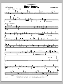 Hey Benny - 1st Trombone 