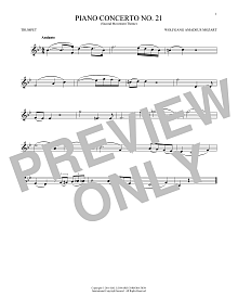 Piano Concerto No. 21 In C Major ("Elvira Madigan"), Second Movement Excerpt 