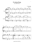 Evening Song (From Three Pieces)