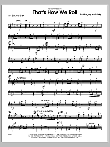 That's How We Roll - Alto Sax 1 