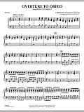 Overture to "Orfeo" - Piano