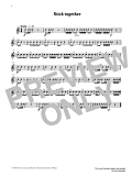Stick Together from Graded Music for Snare Drum, Book I