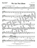 We Are Not Alone - Bass Clarinet (sub. Bassoon)