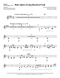 Holy Spirit, Living Breath of God - Clarinet (sub. Horn 1-2)