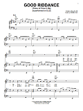 Good Riddance (Time Of Your Life)
