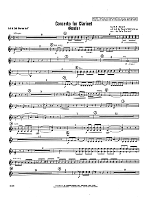 Concerto For Clarinet - Rondo (3rd Movement) - K.622 - Horn 1 & 2 