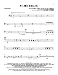 The Beautiful Christ (An Easter Celebration Of Grace) - Double Bass