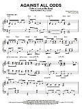 Against All Odds (Take A Look At Me Now) [Jazz version] (arr. Brent Edstrom)