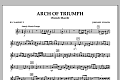 Arch of Triumph (French March) - Bb Clarinet 2
