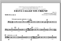 I Have Called You Friend - Timpani